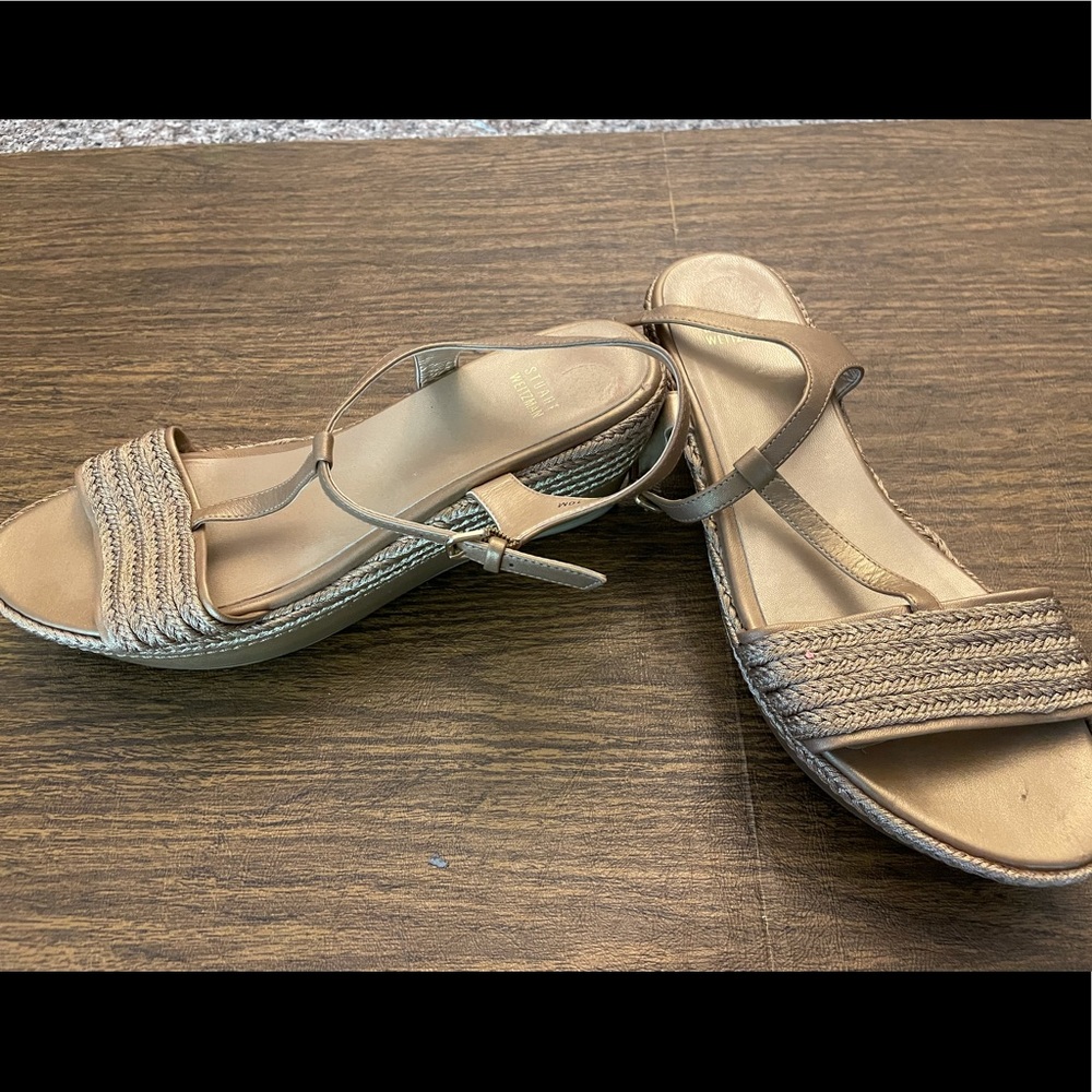 Stuart Weitzman wedge sandals